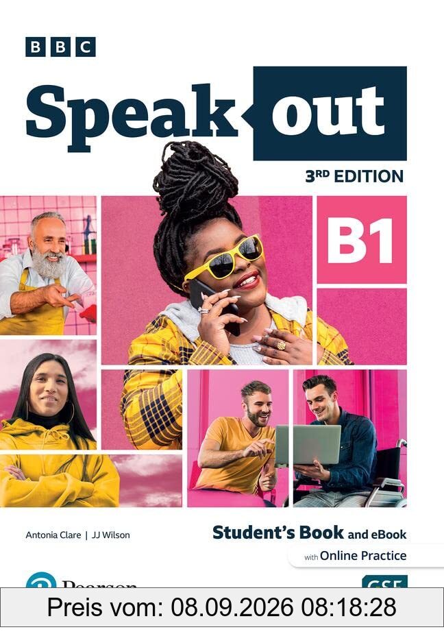 Speakout 3ed B1 Student's Book and eBook with Online Practice