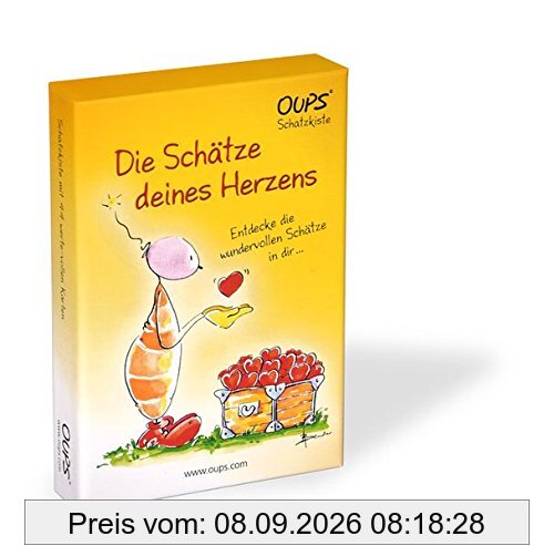 Oups-Karten - Oups-Schatzkiste - Die Schätze deines Herzens: Eine „WERTE-volle Schatzkiste“ für die ganze Familie