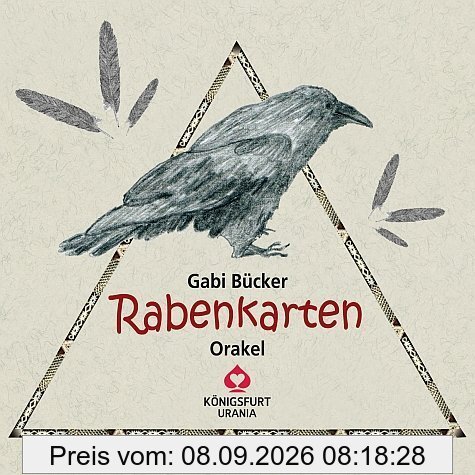 Rabenkarten: Das Rabenorakel. 49 Karten mit Anleitung