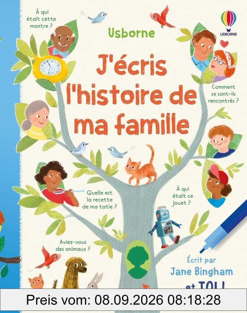 J'écris l'histoire de ma famille