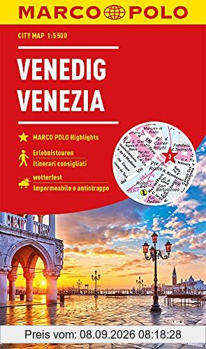 MARCO POLO Cityplan Venedig 1:5 500 (MARCO POLO Citypläne)