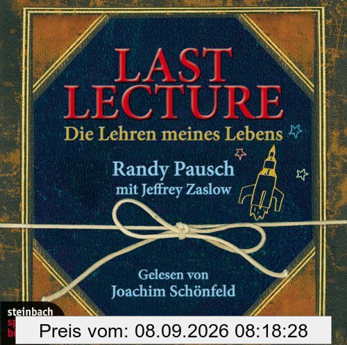Last Lecture. Die Lehren meines Lebens. 5 CDs