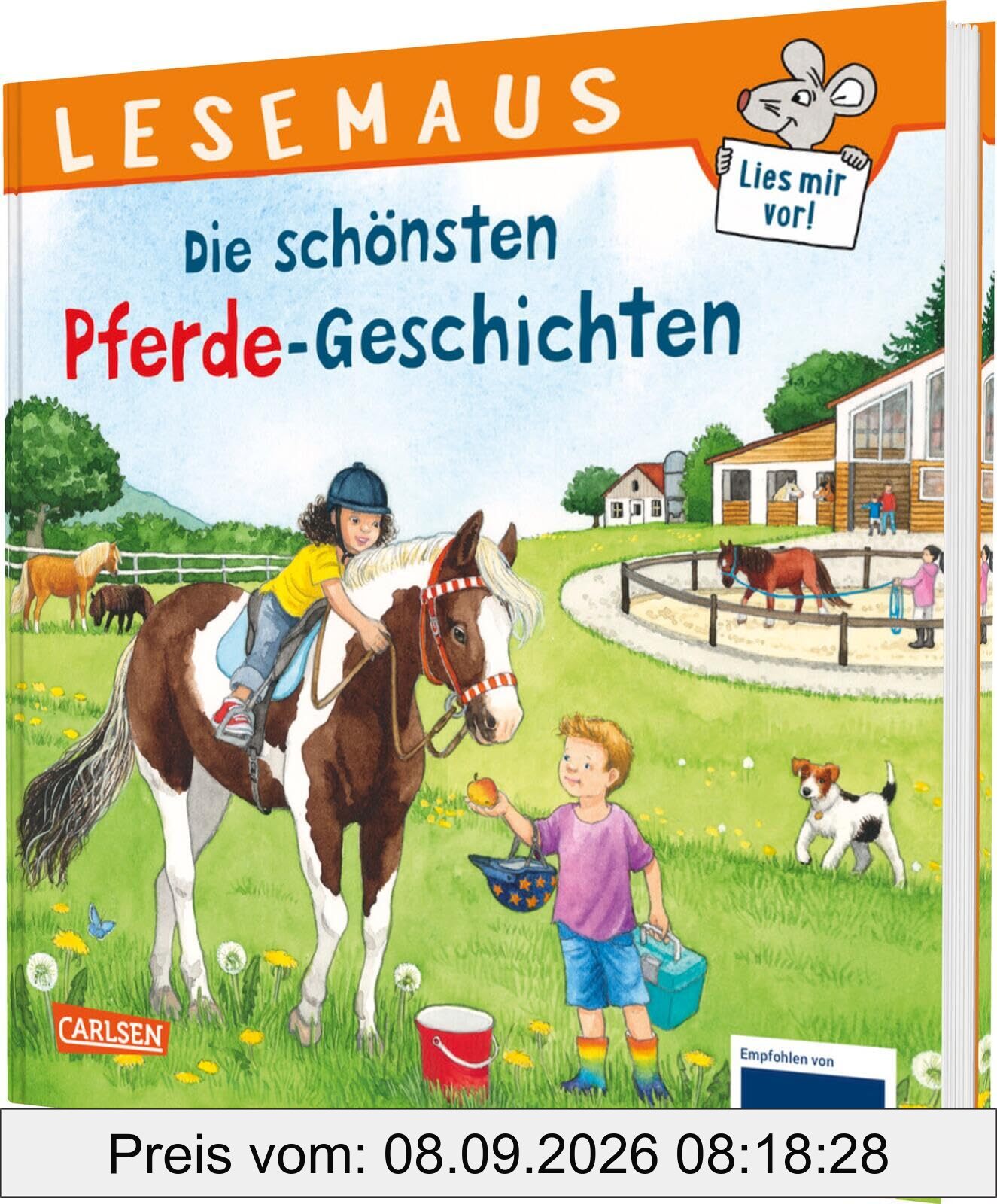 LESEMAUS Sonderbände: Die schönsten Pferde-Geschichten: 6 Geschichten in 1 Band | für Kinder ab 3 Jahre