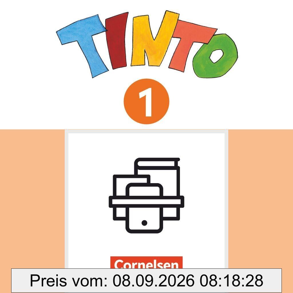 Tinto 1. Schuljahr - Ausgabe 2026 - Buchstabenkurs Schreiben und Lesen in Druckschrift - Teil A+B im Paket, mit Lauttabelle