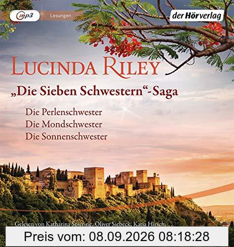 Die Sieben Schwestern-Saga (4-6): Die Sieben Schwestern Band 4-6: Die Perlenschwester - Die Mondschwester - Die Sonnenschwester (Hörbuch-Boxen: Die sieben Schwestern-Saga, Band 2)