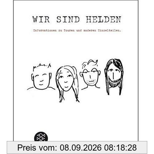 Informationen zu Touren und anderen Einzelteilen: Ein Wir sind Helden-Tagebuch