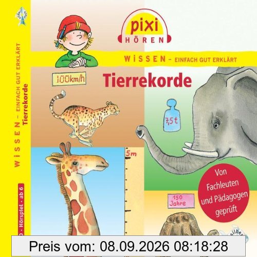 Pixi Hören: Tierrekorde. Hörspiel