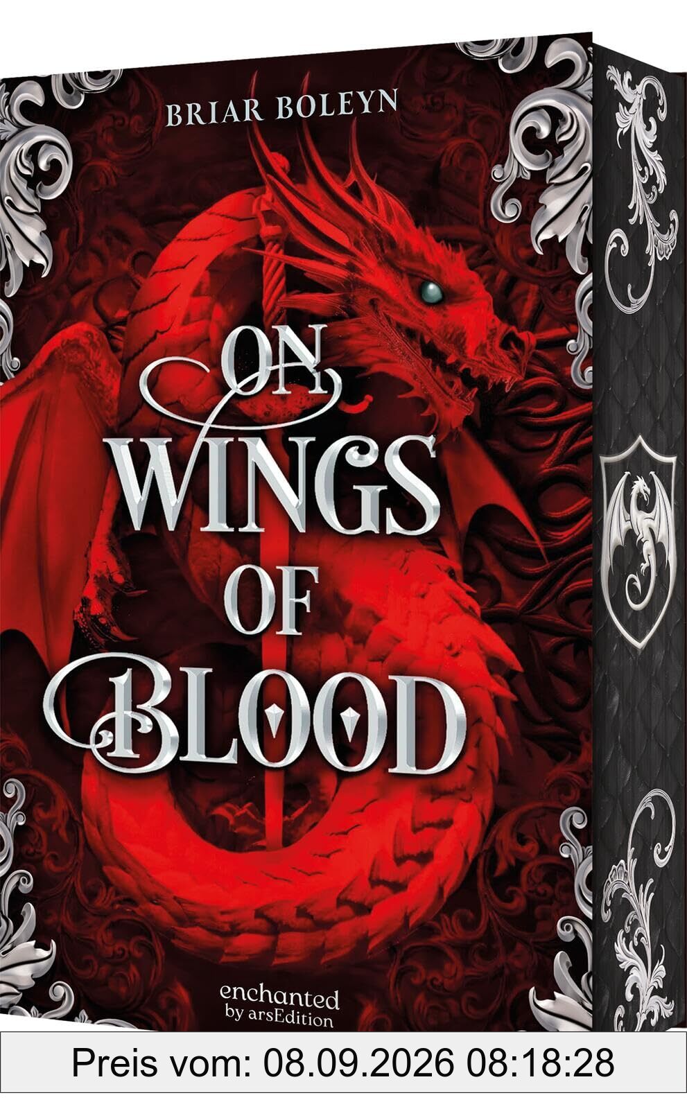 On Wings of Blood (Bloodwing Academy 1): Der New-York-Times-Bestseller und TikTok-Phänomen | Epische Romantasy mit Spice