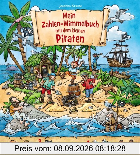 Mein Zahlen-Wimmelbuch mit dem kleinen Piraten