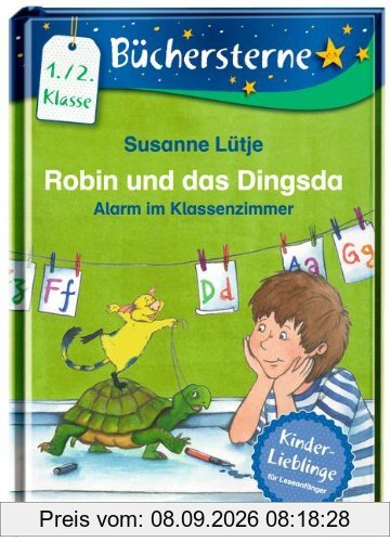 Robin und das Dingsda. Alarm im Klassenzimmer: Mit 16 Seiten Leserätseln und -spielen