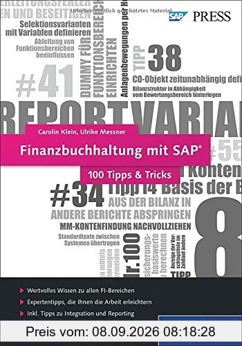 Finanzbuchhaltung mit SAP 100 Tipps & Tricks (SAP PRESS)