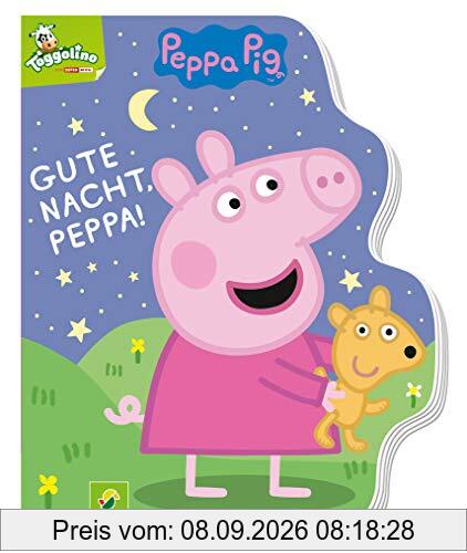 Gute Nacht, Peppa! - Peppa Pig: Pappbilderbuch mit Konturenstanzung