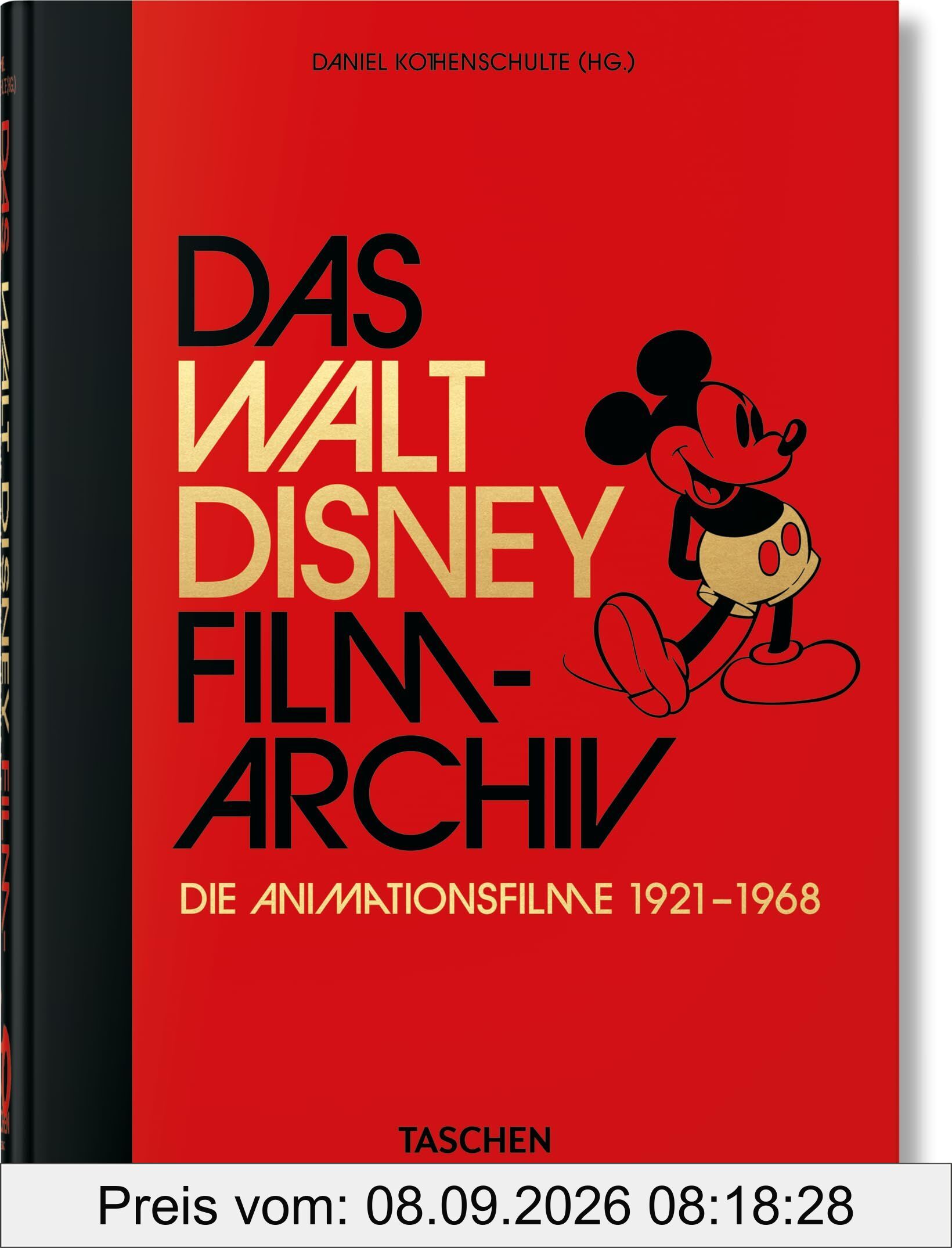 The Walt Disney Film Archives. The Animated Movies 1921-1968. 40th Ed.