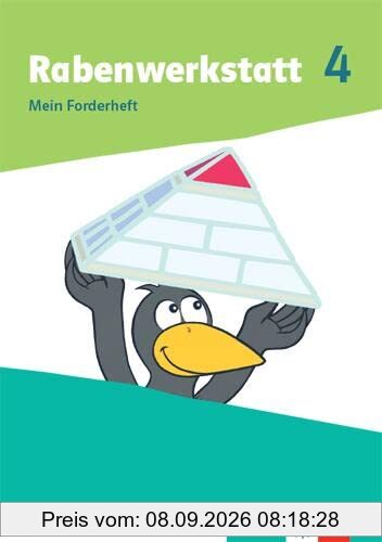 Rabenwerkstatt 4: Mein Forderheft Klasse 4 (Rabenwerkstatt. Allgemeine Ausgabe ab 2020)