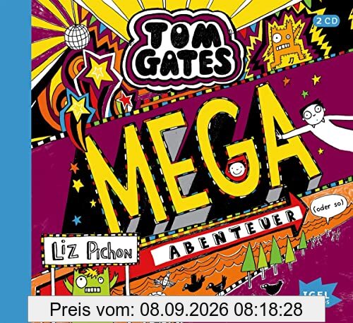 Tom Gates 13. Mega-Abenteuer (oder so): CD Standard Audio Format, Lesung. Ungekürzte Ausgabe