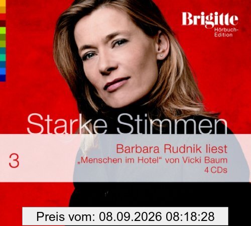 Menschen im Hotel. Starke Stimmen. Brigitte Hörbuch-Edition 2, 4 CDs