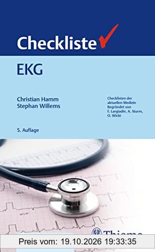 Checkliste EKG (Checklisten Medizin)