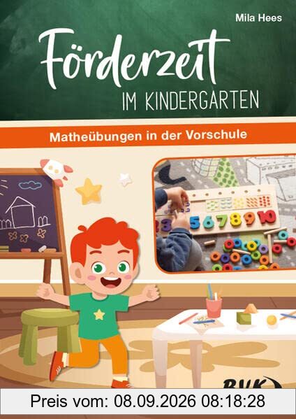 Förderzeit im Kindergarten: Matheübungen in der Vorschule