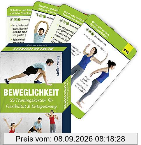 Beweglichkeit: 55 Trainingskarten für Flexibilität & Muskelentspannung (Trainingsreihe von Ronald Thomschke)