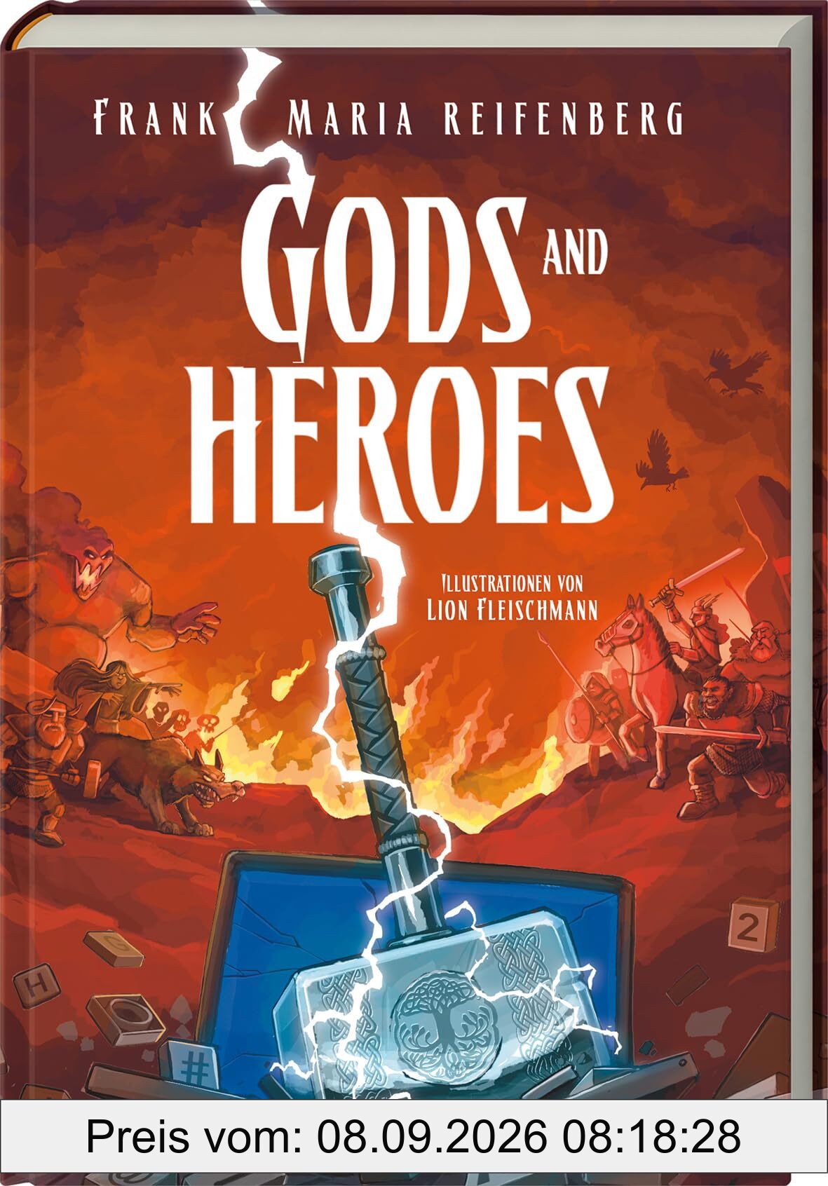 Gods & Heroes: Düsterer Fantasy-Thriller ab 12 über nordische Götter, Gaming-Abenteuer & verborgene Codes
