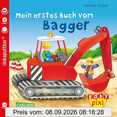 Mein erstes Buch vom Bagger (Baby Pixi, Band 60)