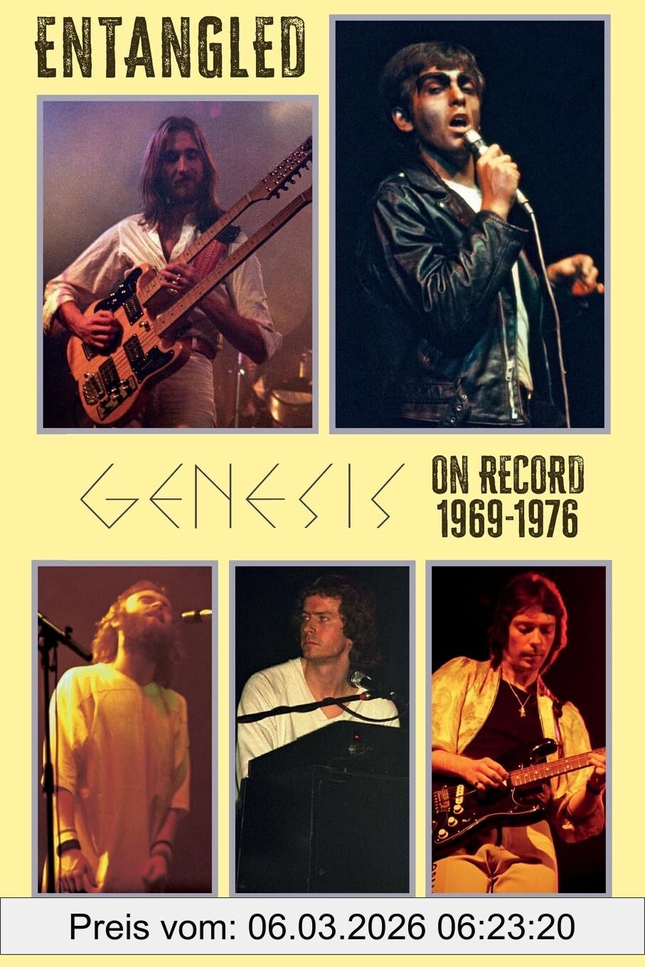 Martin Popoff Entangled, Genesis On Record 1969-1976