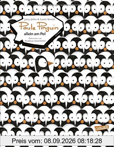 Paule Pinguin allein am Pol