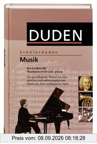 (Duden) Schülerduden, Musik. Ein Lexikon für Musikunterricht und -praxis