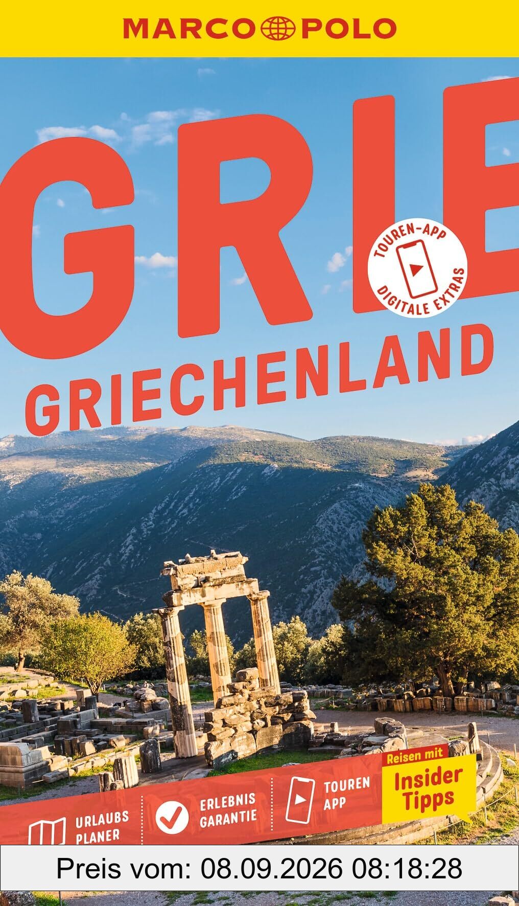 MARCO POLO Reiseführer Griechenland Festland: Reisen mit Insider-Tipps. Inklusive kostenloser Touren-App