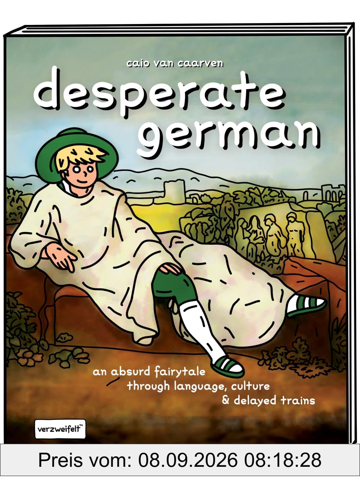desperate german: an absurd fairytale through language, culture, and delayed trains