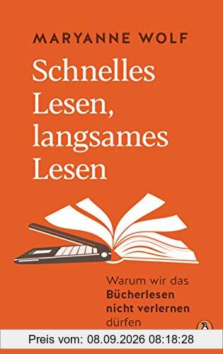 Schnelles Lesen, langsames Lesen: Warum wir das Bücherlesen nicht verlernen dürfen