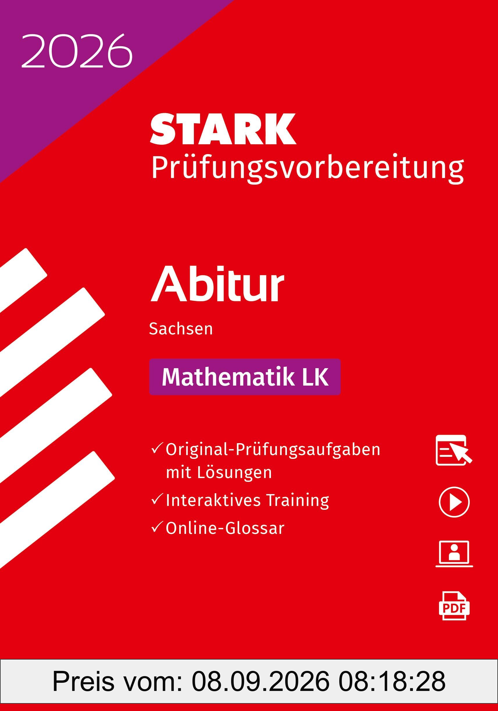 STARK Mathematik LK - Abitur 2026 Sachsen - Prüfungsvorbereitung (Abitur-Prüfungen)