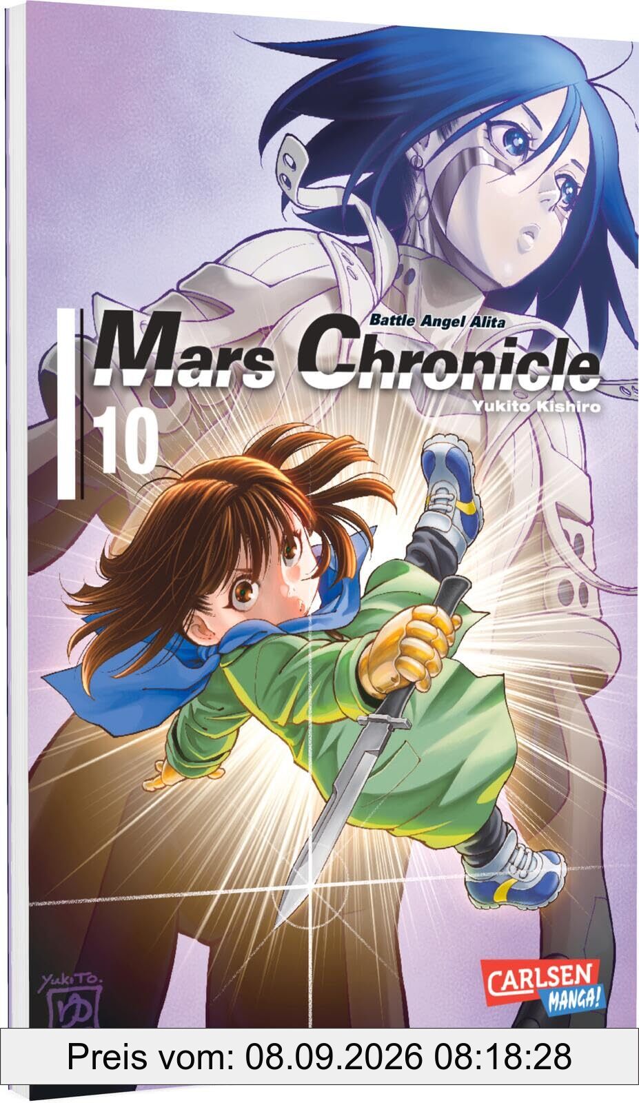 Battle Angel Alita – Mars Chronicle 10: Nach LAST ORDER ist MARS CHRONICLE der dritte Teil der BATTLE ANGEL ALITA-Reihe