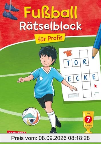 Fußball-Rätselblock für Profis: ab 7 Jahre