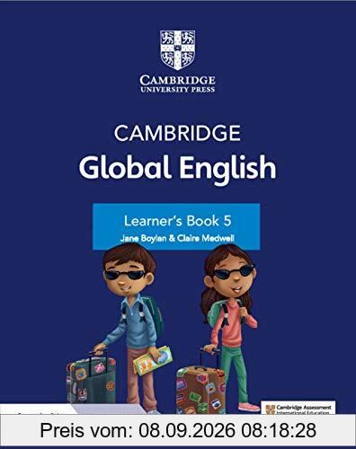 Cambridge Global English Learner's Book 5 with Digital Access (1 Year): for Cambridge Primary English as a Second Language (Cambridge Primary Global English)