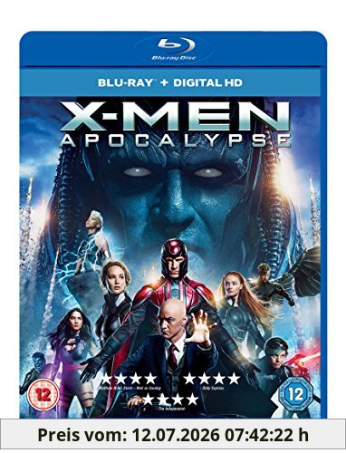 X-Men: Apocalypse [Blu-Ray] Uk-Import, Sprache-Englisch