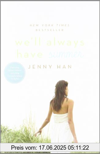 Binding : Taschenbuch, Edition : Reprint, Label : Simon & Schuster Books for Young Readers, Publisher : Simon & Schuster Books for Young Readers, NumberOfItems : 1, medium : Taschenbuch, numberOfPages : 320, publicationDate : 2012-04-24, authors : Jenny Han, languages : english, ISBN : 1416995595