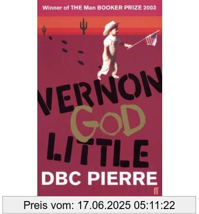 Binding : Taschenbuch, Edition : Reprint, Label : Faber & Faber, London, Publisher : Faber & Faber, London, NumberOfItems : 2, PackageQuantity : 1, medium : Taschenbuch, numberOfPages : 288, publicationDate : 2004-05-06, authors : DBC Pierre, languages : english, ISBN : 0571215165