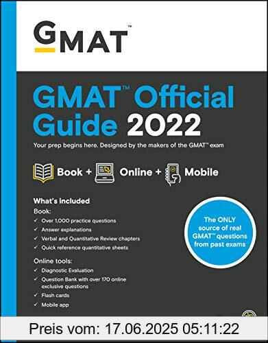 Brand : Wiley John + Sons, Binding : Taschenbuch, Edition : 6., Label : Wiley, Publisher : Wiley, medium : Taschenbuch, numberOfPages : 1088, publicationDate : 2021-06-14, authors : GMAC (Graduate Management Admission Council), ISBN : 1119793769