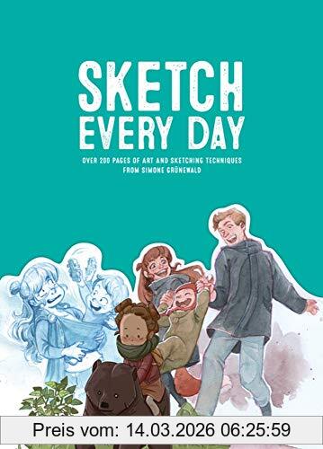 Simone Grünewald Sketch Every Day, 100+ Simple Drawing Exercises From Simone Grunewald