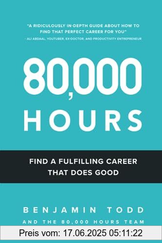 Binding : Taschenbuch, Edition : 2, Label : 80, 000 Hours, Publisher : 80, 000 Hours, PackageQuantity : 1, medium : Taschenbuch, numberOfPages : 492, publicationDate : 2023-07-27, releaseDate : 2023-07-27, authors : Benjamin Todd, ISBN : 1399957090