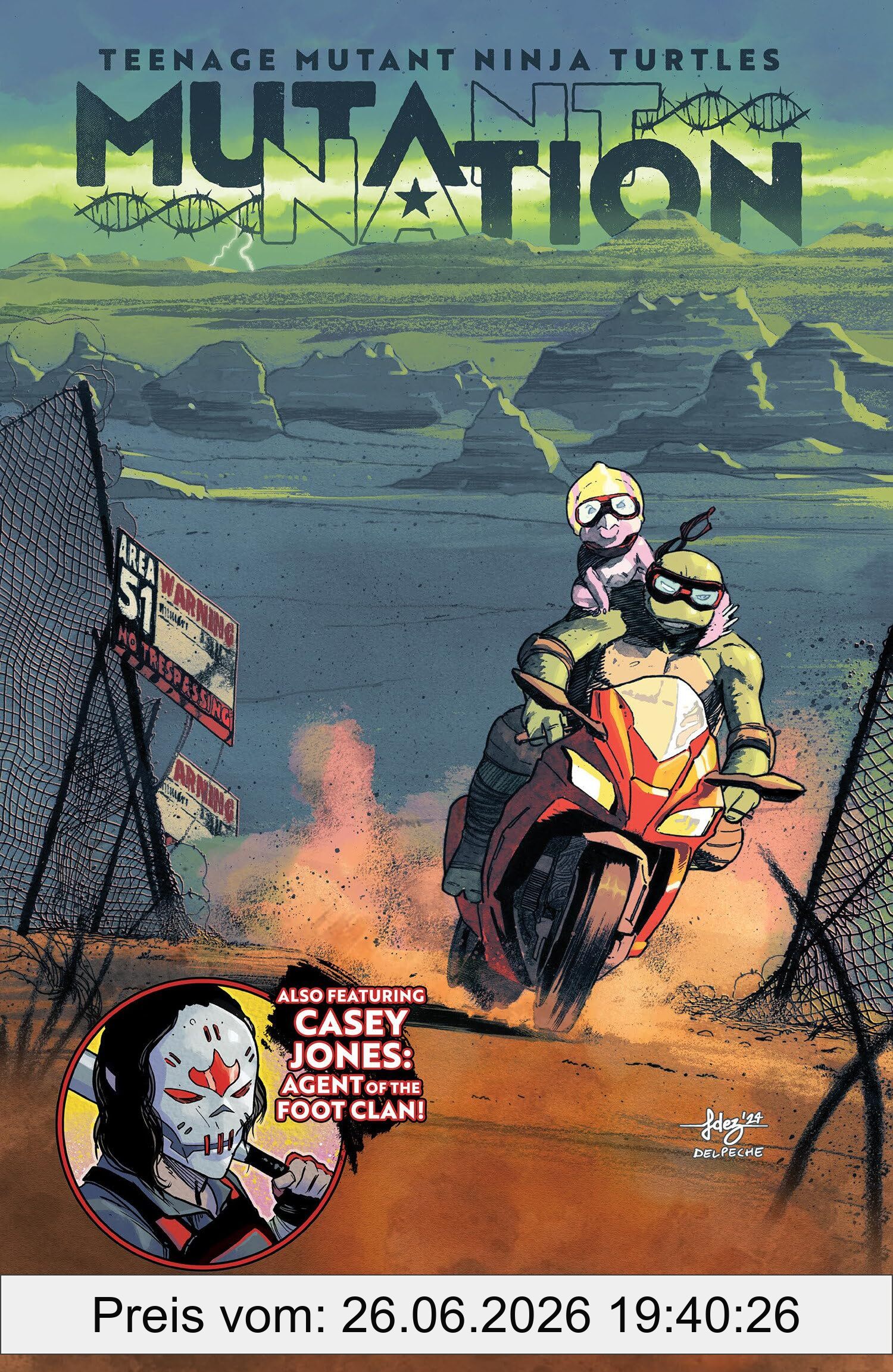 Tom Waltz Teenage Mutant Ninja Turtles, Mutant Nation, Vol. 1, Mutant Nation 1
