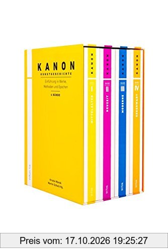 Kanon Kunstgeschichte. Einführung in Werke, Methoden und Epochen. Band 1-4