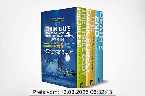 Cixin Liu Three-Body Problem Boxed Set, (the Three-Body Problem, The Dark Forest, Death's End)