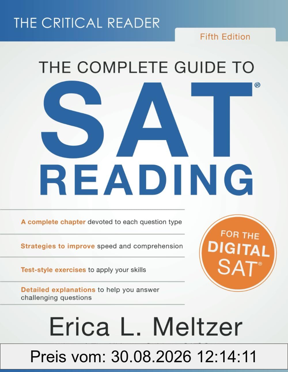 The Critical Reader, Fifth Edition: The Complete Guide to SAT Reading