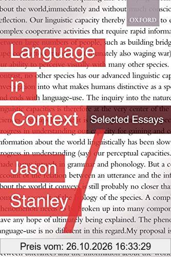 Language in Context: Selected Essays