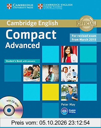 Compact Advanced: Student's Book with answers with CD-ROM