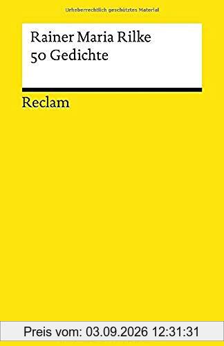50 Gedichte (Reclams Universal-Bibliothek)