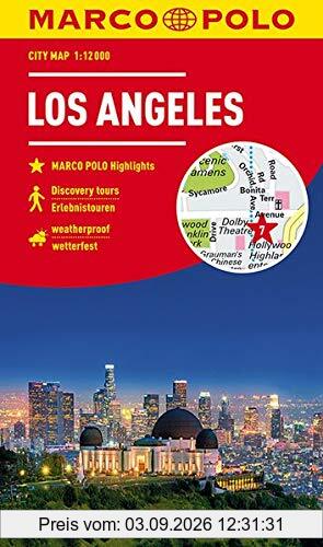 MARCO POLO Cityplan Los Angeles 1:12 000 (MARCO POLO Citypläne)