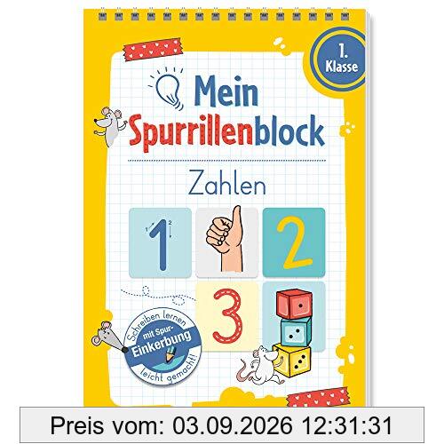 Trötsch Mein Spurrillenblock Zahlen Übungsbuch: Übungsbuch Beschäftigungsbuch Lernbuch